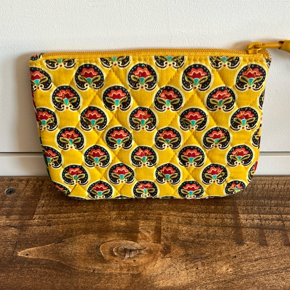 Vera Bradley Quilted Cosmetic Bag